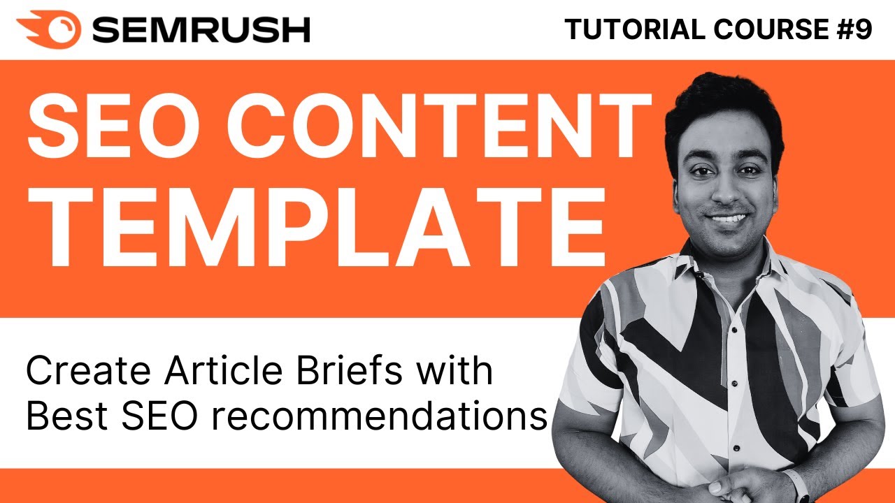 Create SEO Article Brief With Semrush SEO Content Template