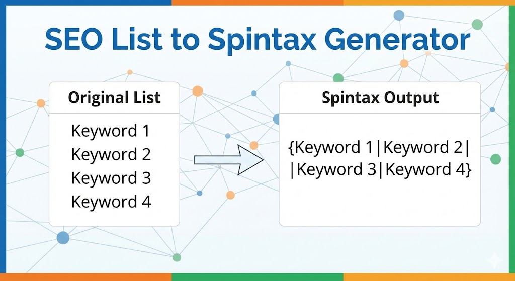 SEO List to Spintax Generator