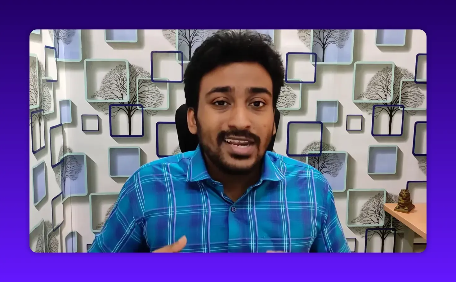 Instructor reassuring viewers about using quiz feedback to improve